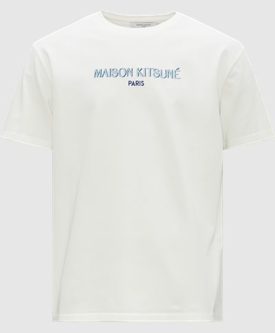 Maison Kitsuné T-shirts KM00119KJ0035 RELAXED T Hvid